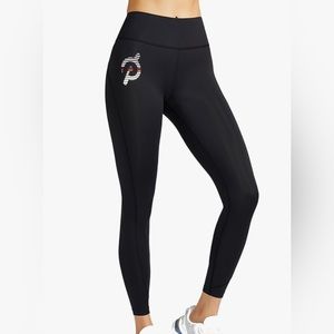 New Peloton Move Seamed Black Leggings Size S